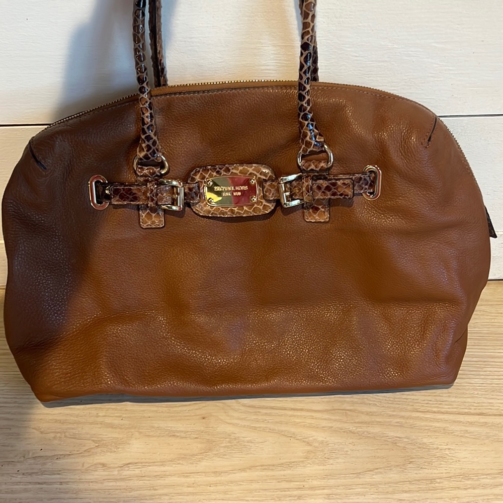 Hardly Used Brown Michael Kors Weekender